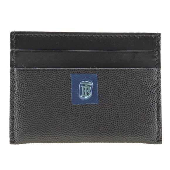 Burberry Black Leather Wallet  (Pre-Owned) - Picture 1 of 8